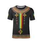 Ethiopian traditional habesha modern cross design t-shirt